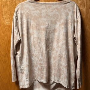 NWOT Lululemon Athletica Light Beige Boatneck Long Sleeve Tee